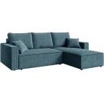 Γωνιακός Καναπές Zyra-Πετρόλ 232x143x85