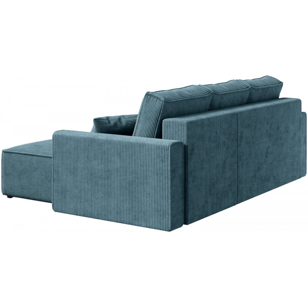 Γωνιακός Καναπές Zyra-Πετρόλ 232x143x85