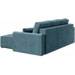 Γωνιακός Καναπές Zyra-Πετρόλ 232x143x85