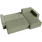 Γωνιακός Καναπές Zyra-Λαδί 232x143x85