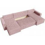 Γωνιακός Καναπές Zyra U-Σάπιο μήλο 305x140x85