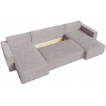 Γωνιακός Καναπές Zyra U-Γκρεζ 305x140x85