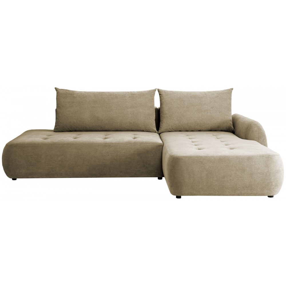 Γωνιακός Καναπές Bueno I-Μπεζ-Δεξιά 300x185x100