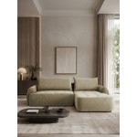 Γωνιακός Καναπές Bueno II-Μπεζ-Δεξιά 280x185x100