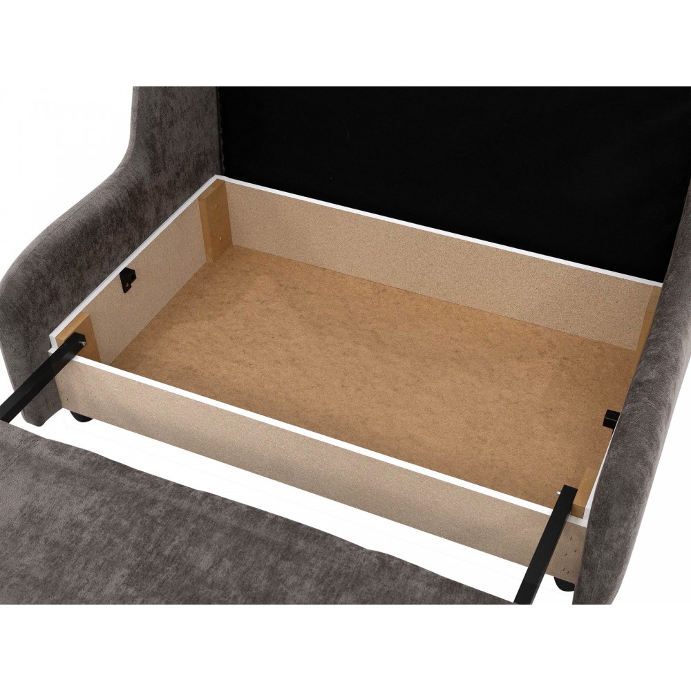 Καναπές Viva Elite II Διθέσιος-Λευκό 126x98x85