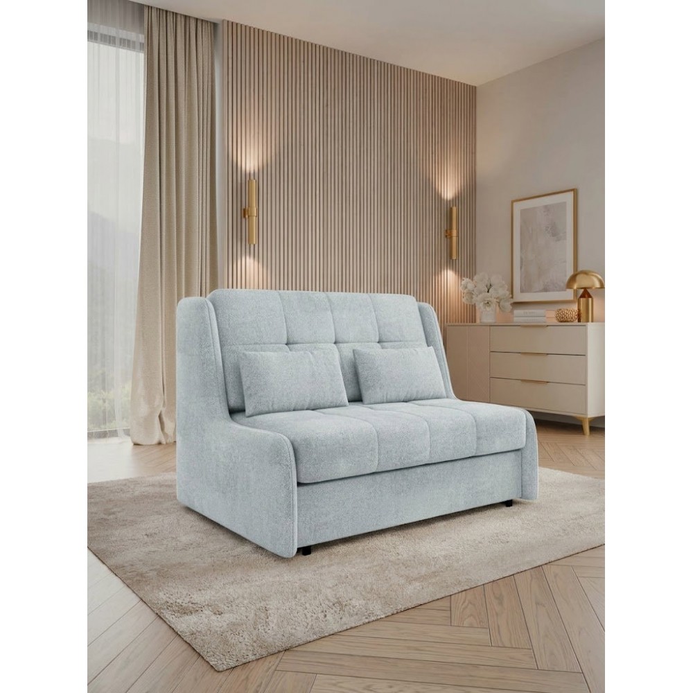 Καναπές Viva Elite II Διθέσιος-Γκρι Ανοιχτό 126x98x85