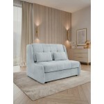 Καναπές Viva Elite II Διθέσιος-Γκρι Ανοιχτό 126x98x85