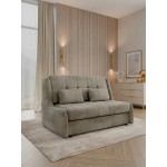 Καναπές Viva Elite III Διθέσιος-Καφέ Ανοιχτό 146x98x85