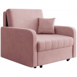 Πολυθρόνα Viva Silk I-Ροζ 102x98x85