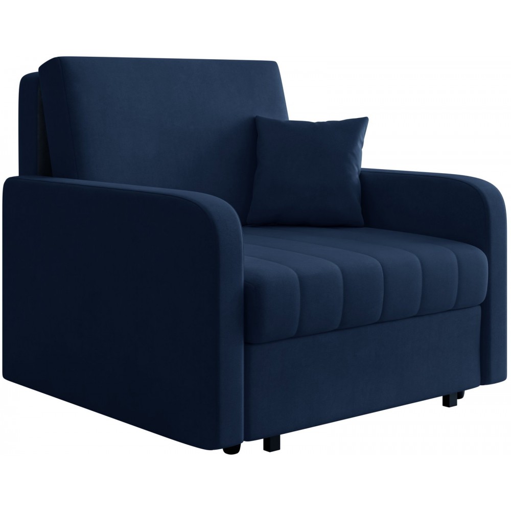 Πολυθρόνα Viva Silk I-Μπλε Σκούρο 102x98x85