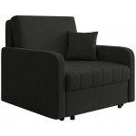 Πολυθρόνα Viva Silk I-Μαύρο 102x98x85