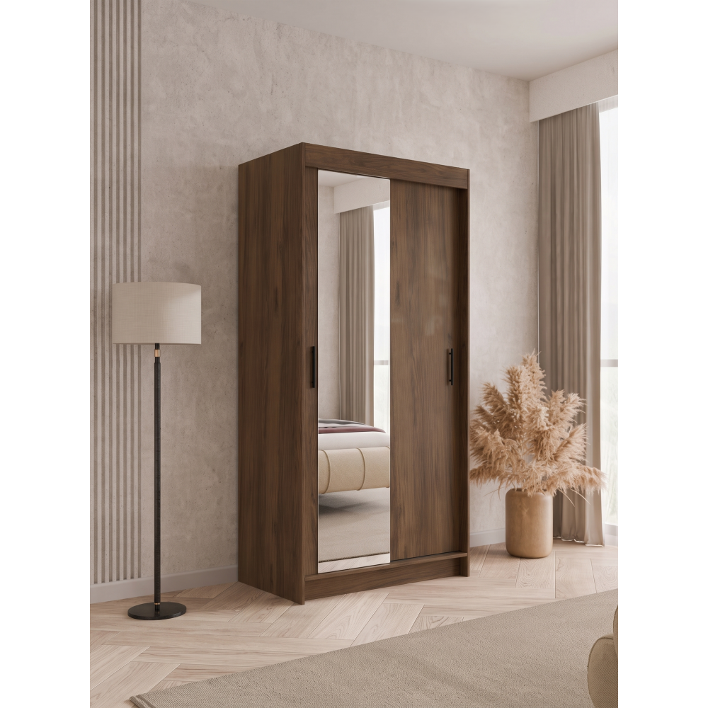 Ντουλάπα Infinity II 100 Δίφυλλη 100x58x200