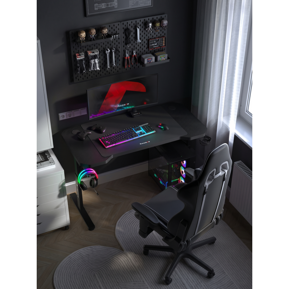 Γραφείο Gaming Hero 2.6 – Μαύρο 120x60x79