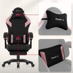Καρέκλα Gaming Force 3.7 – Ρόζ 60x45x116