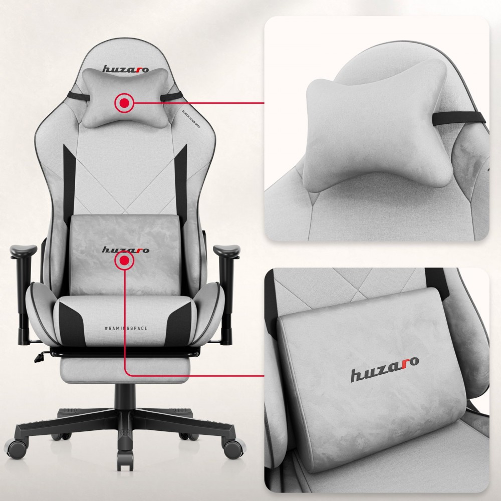 Καρέκλα Gaming Force 5.7 – Γκρί 70x53x133