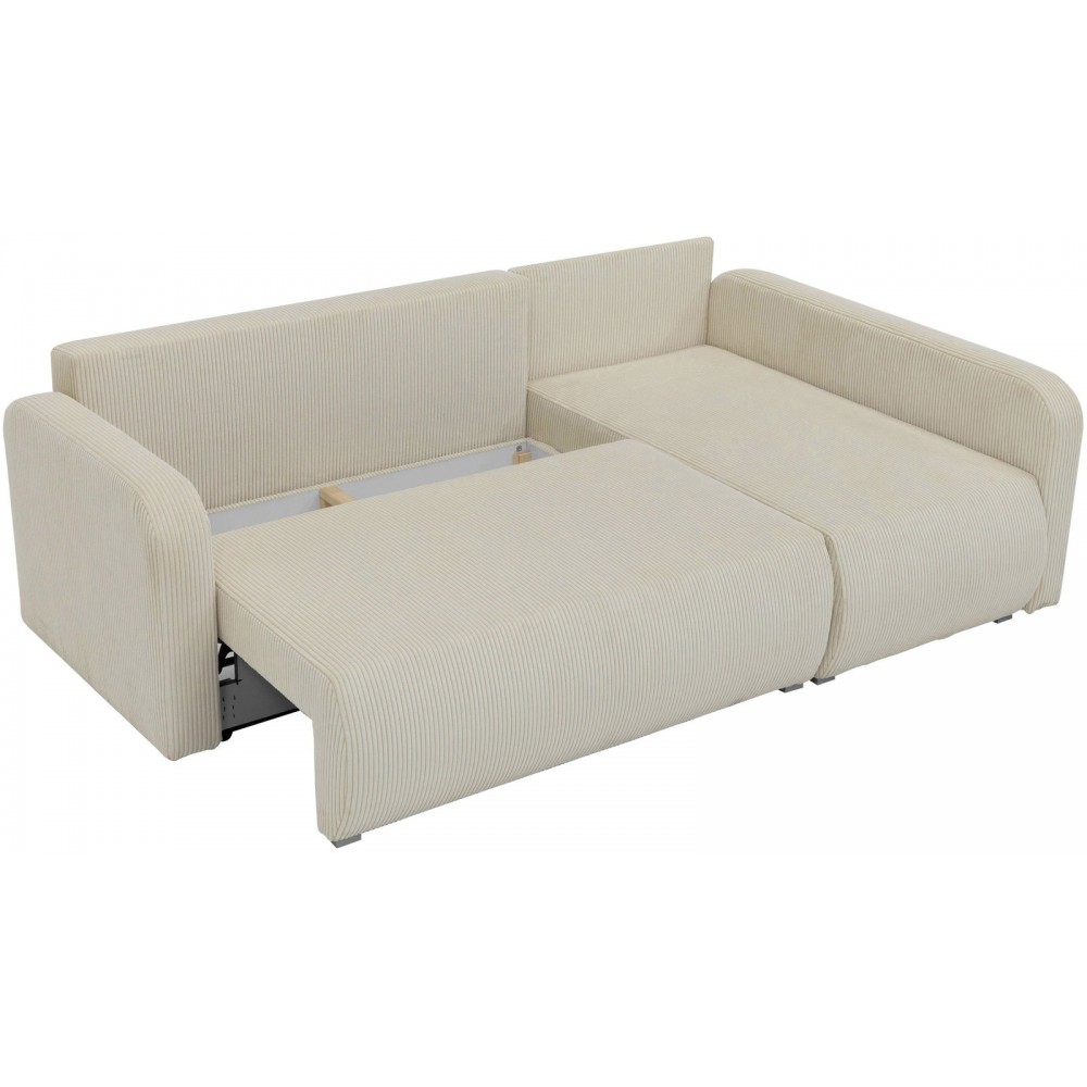 Γωνιακός Καναπές Viena-Ανθρακί-Αριστερή 234x145x88