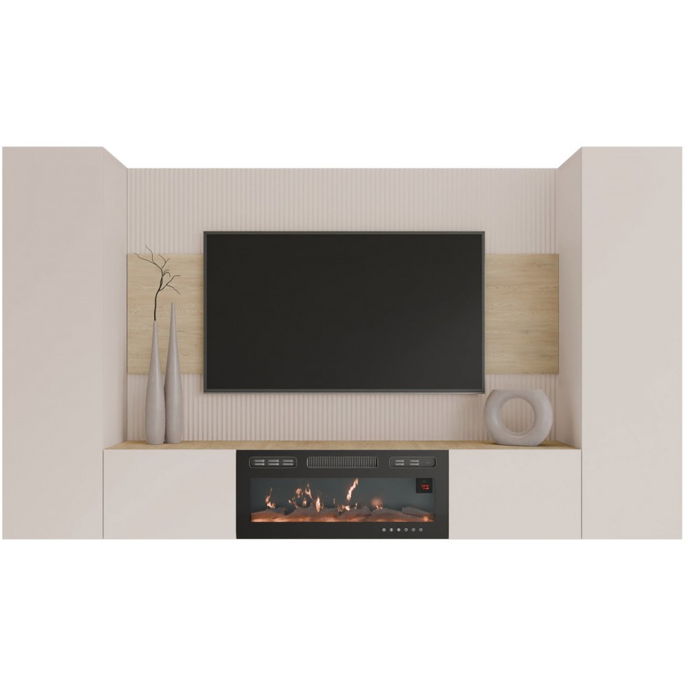 Σύνθετο Σαλονιού Deromi II-Μπεζ 260x38x150