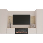 Σύνθετο Σαλονιού Deromi II-Μπεζ 260x38x150