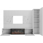 Σύνθετο Σαλονιού Deromi III-Μπεζ 220x38x150