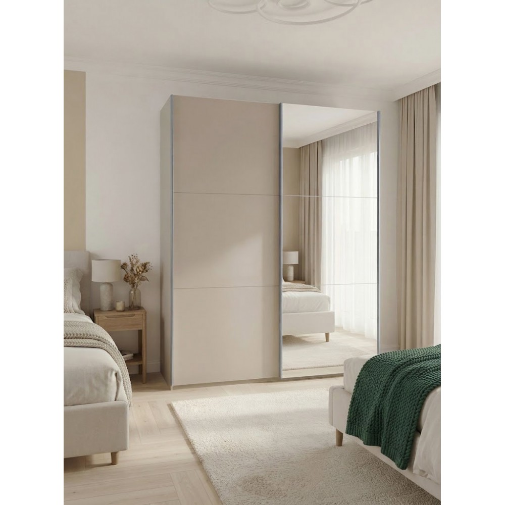 Ντουλάπα Rodos 200 Δίφυλλη 200x65x244