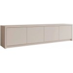 Έπιπλο Τηλεόρασης Solid 4D-Μπεζ 198x40x51