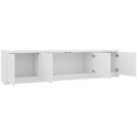 Έπιπλο Τηλεόρασης Solid 4D-Μπεζ 198x40x51