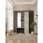 Γκαρνταρόμπα Ancerta-Μπεζ 115x41x190