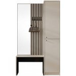 Γκαρνταρόμπα Ancerta-Μπεζ 115x41x190