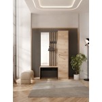 Γκαρνταρόμπα Ancerta-Φυσικό 115x41x190