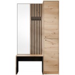 Γκαρνταρόμπα Ancerta-Φυσικό 115x41x190