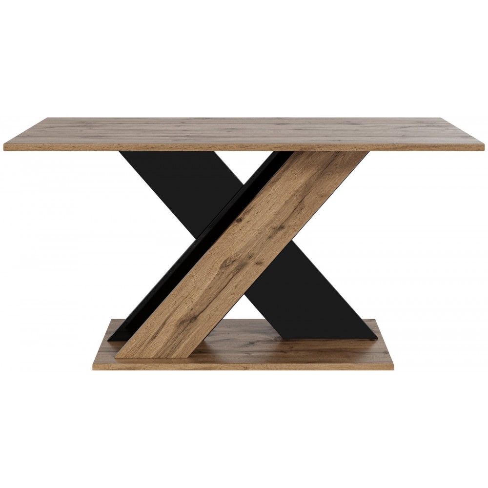 Τραπεζάκι Σαλονιού Toxx-Φυσικό – Μαύρο 110x60x55