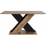 Τραπεζάκι Σαλονιού Toxx-Φυσικό – Μαύρο 110x60x55
