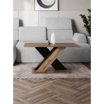 Τραπεζάκι Σαλονιού Toxx-Φυσικό – Μαύρο 110x60x55