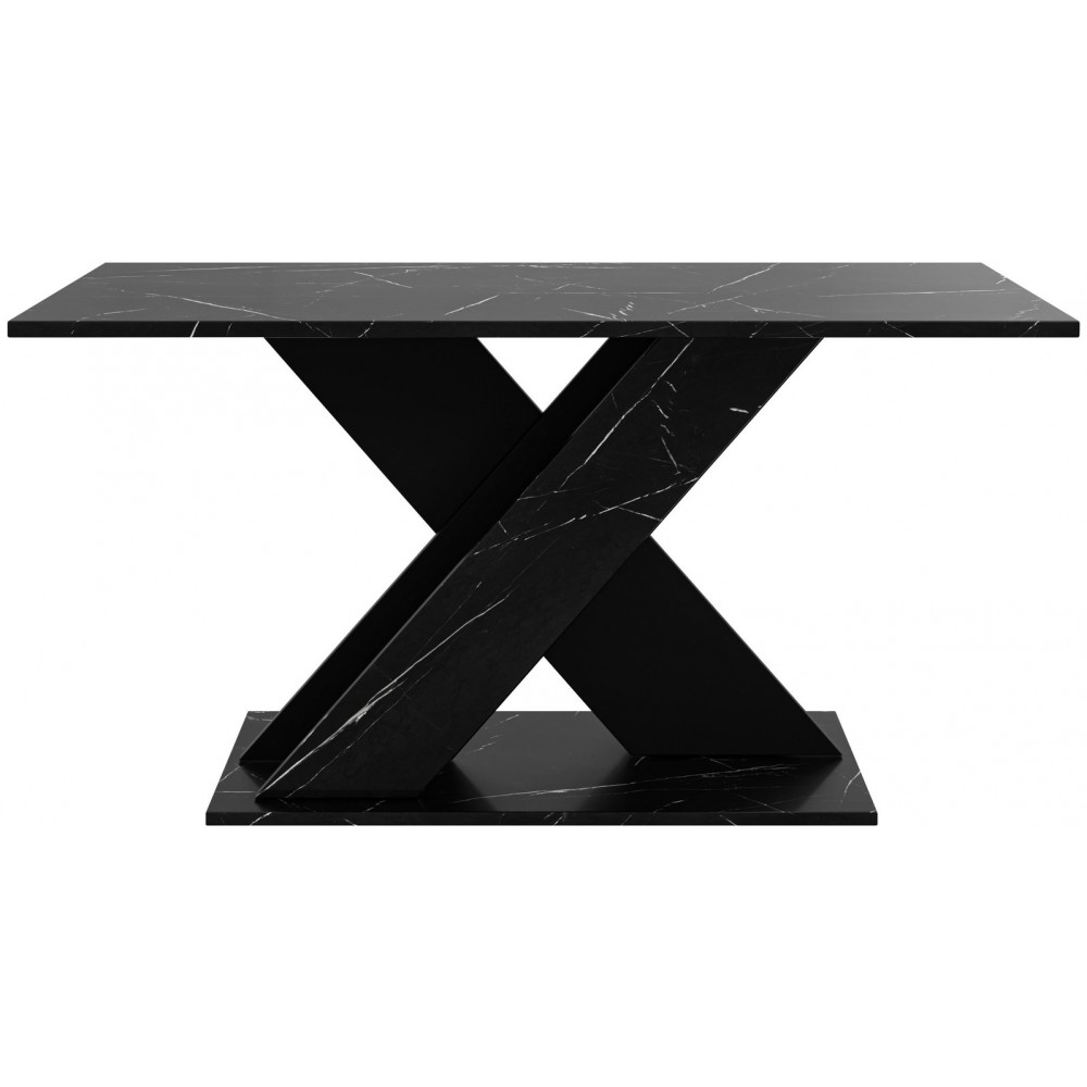 Τραπεζάκι Σαλονιού Toxx-Μαύρο 110x60x55