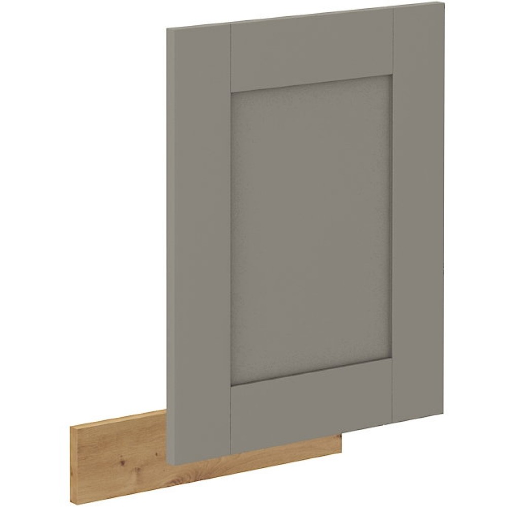 Πρόσοψη κουζίνας Nelor ZM 570x446-Γκρι σπέσιαλ - Φυσικό 44.6x1.6x57
