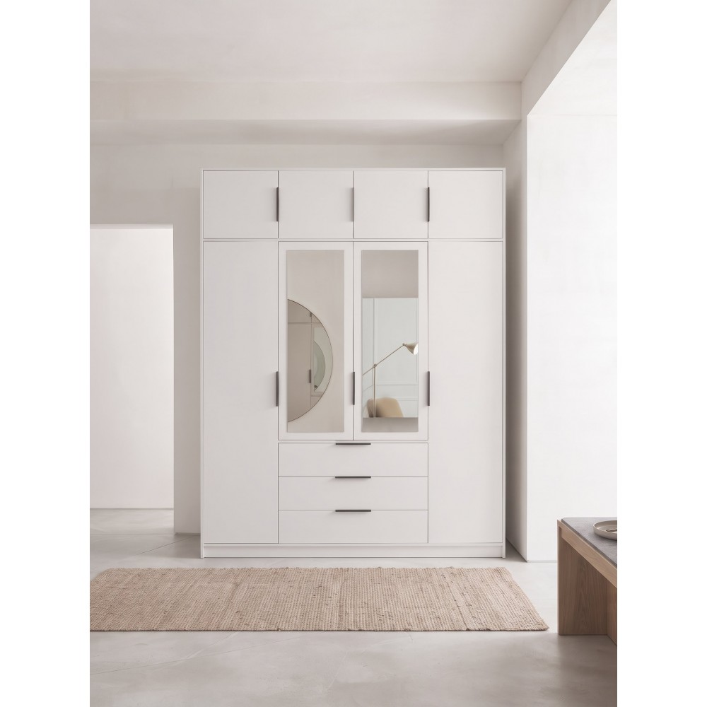 Επέκταση Ντουλάπας Asti Τετράφυλλη 196x58x45