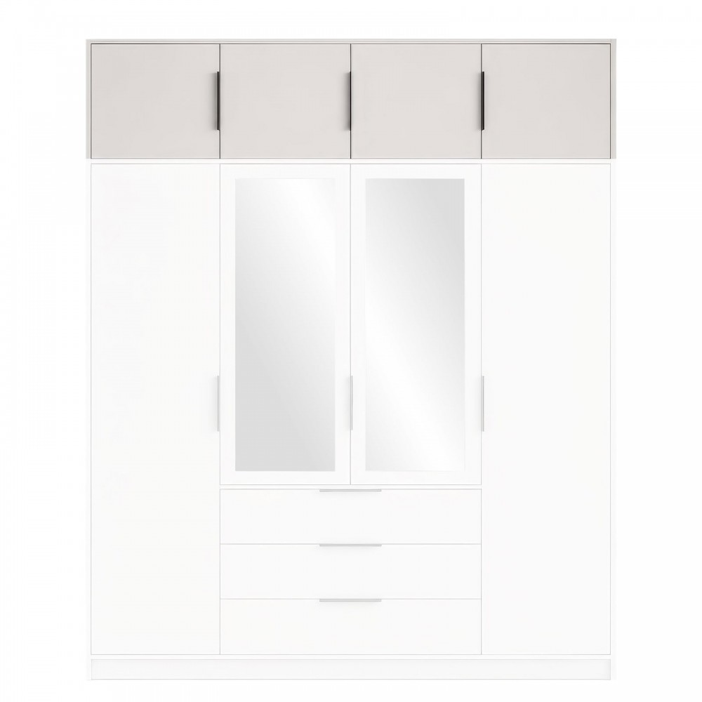Επέκταση Ντουλάπας Asti Τετράφυλλη 196x58x45