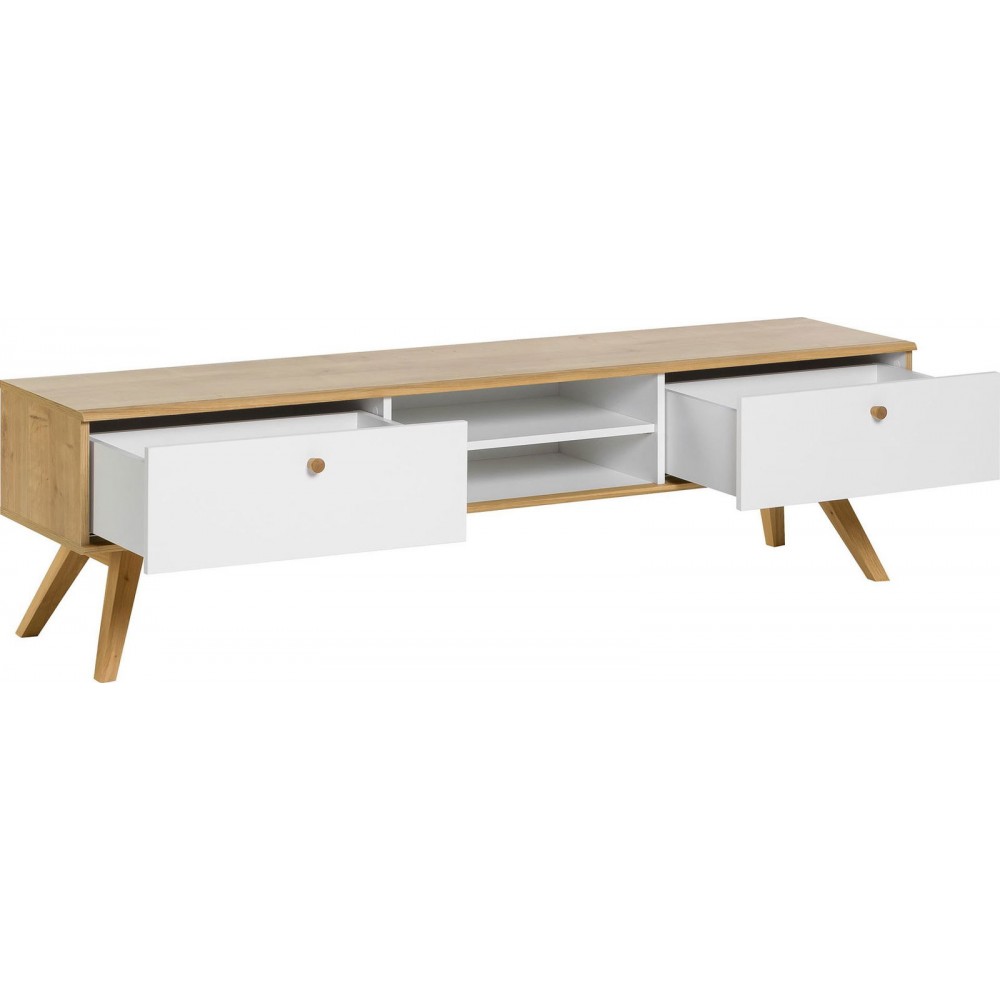 Έπιπλο τηλεόρασης Nature-Λευκό