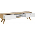 Έπιπλο τηλεόρασης Nature-Λευκό