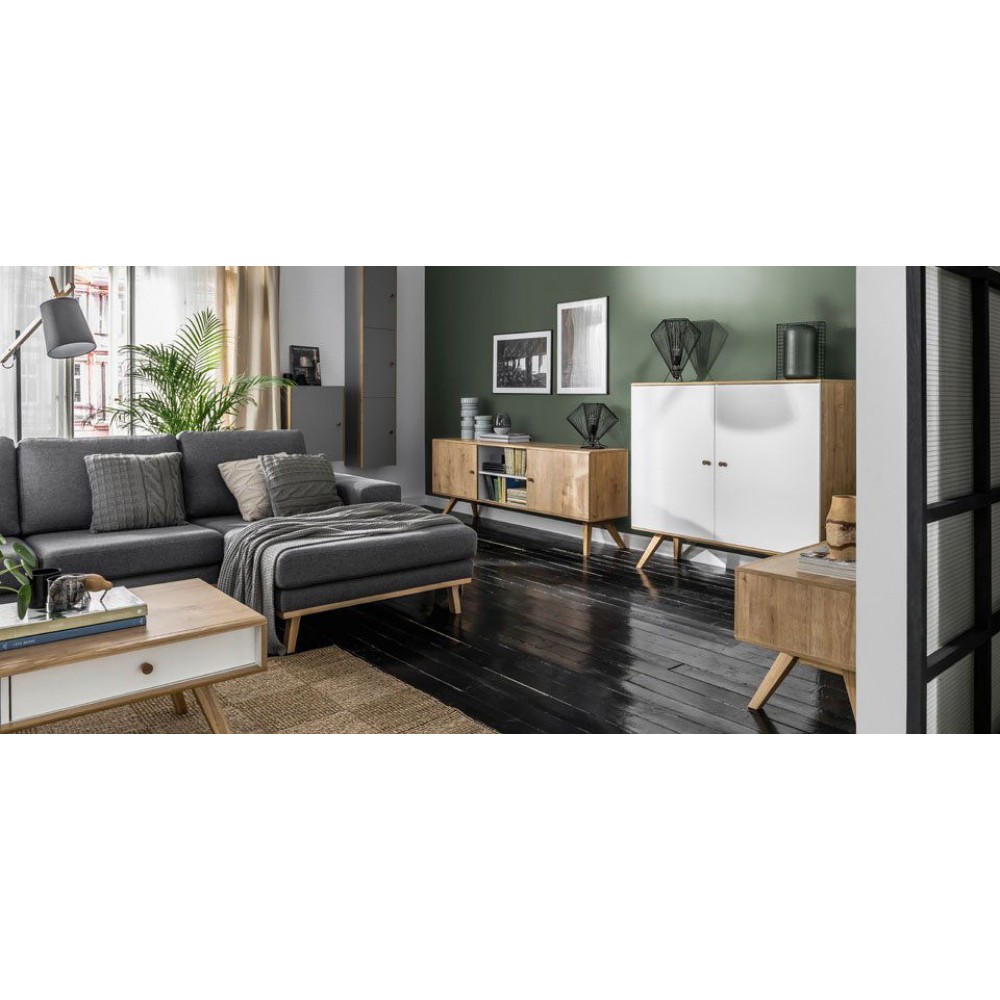 Μπουφές Nature-Λευκό