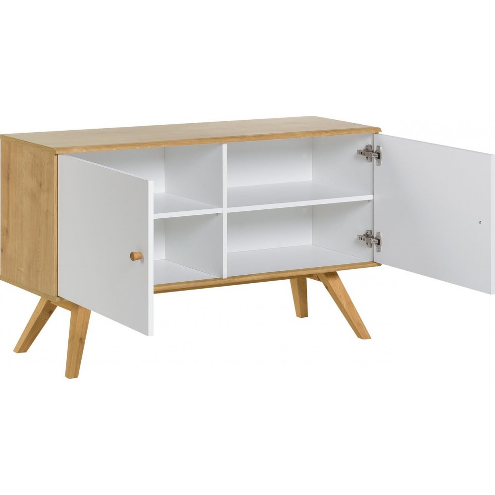 Ντουλάπι Χαμηλό Nature-Λευκό