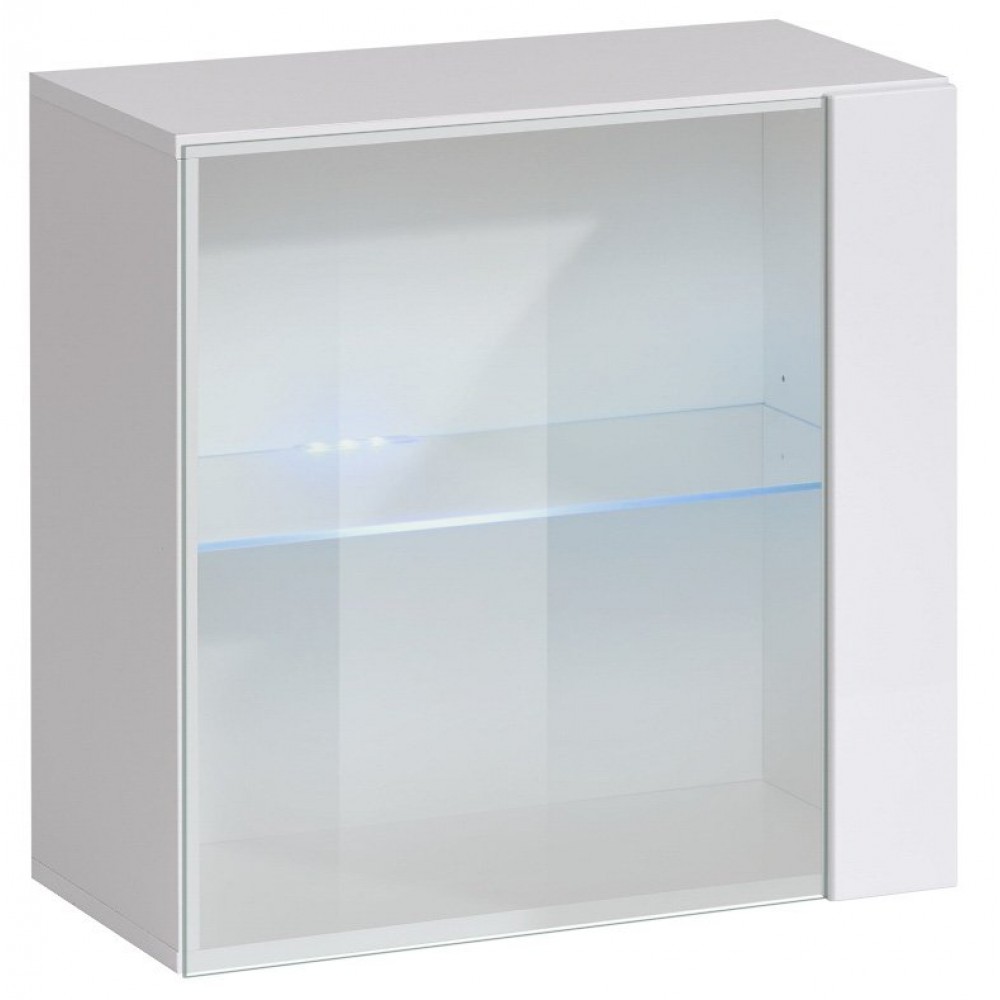 Κρεμαστή Βιτρίνα Swiss III-Λευκό