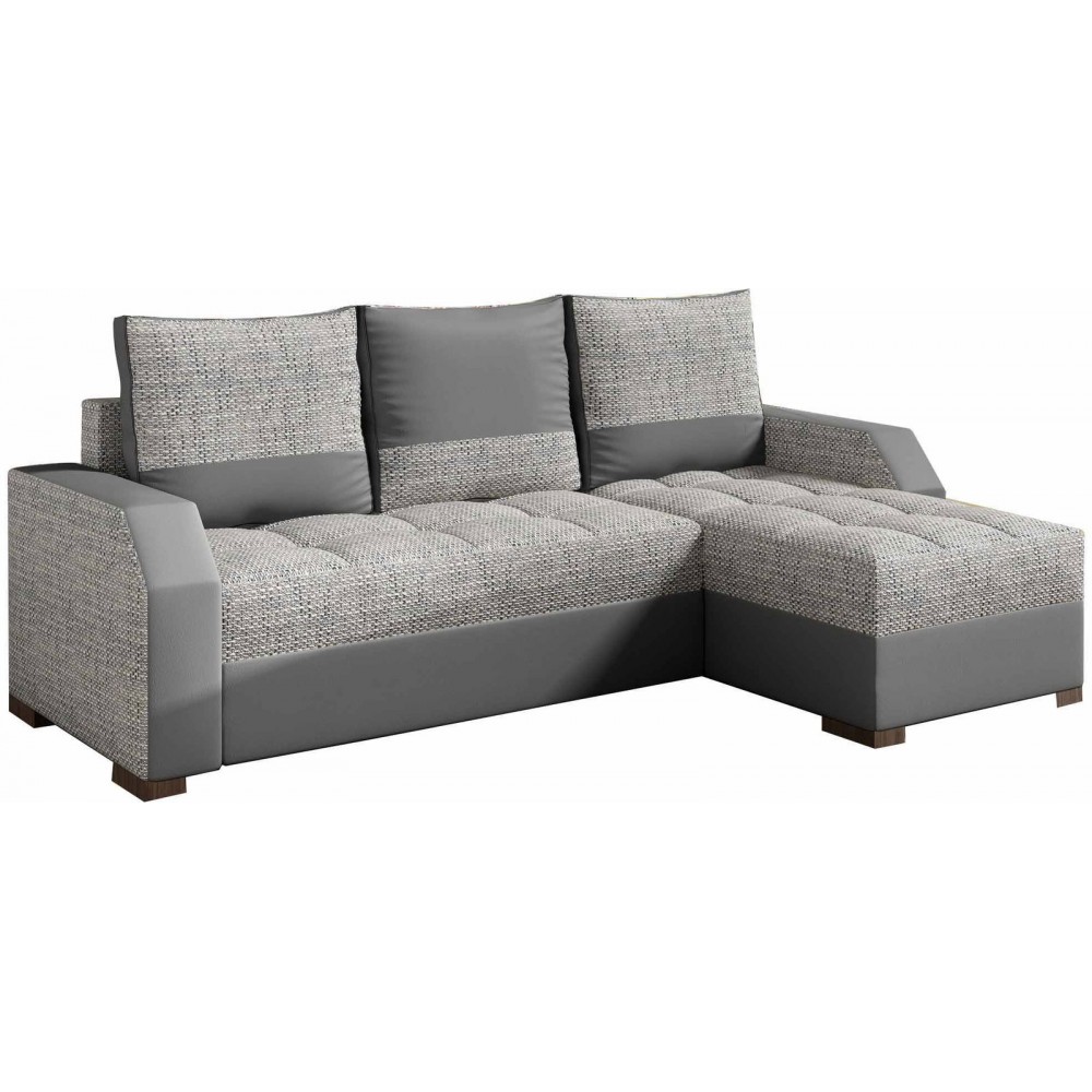 Γωνιακός καναπές Aphrodite-Γκρι