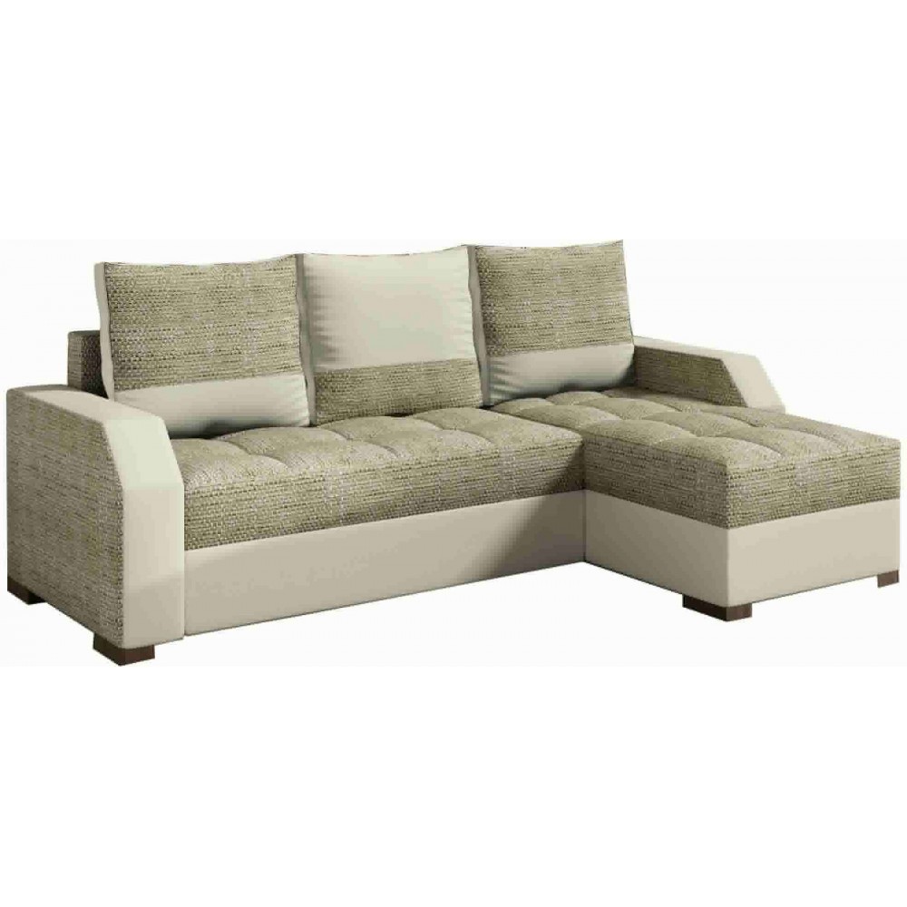 Γωνιακός καναπές Aphrodite-Μπεζ