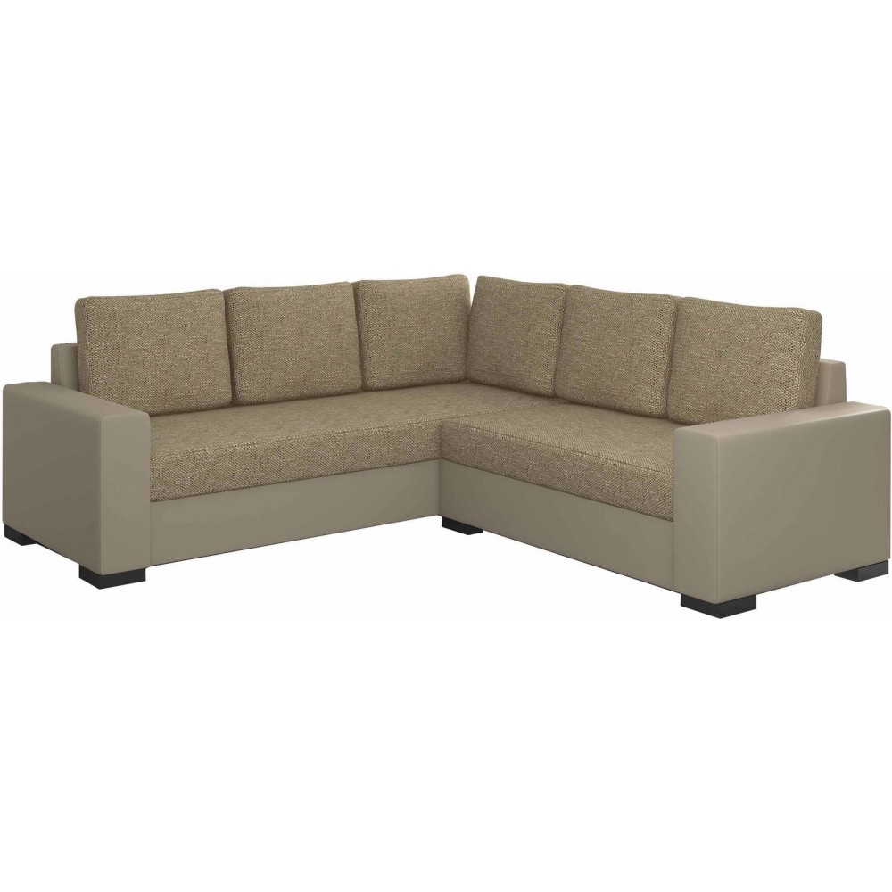 Γωνιακός καναπές Caneen-Μπεζ