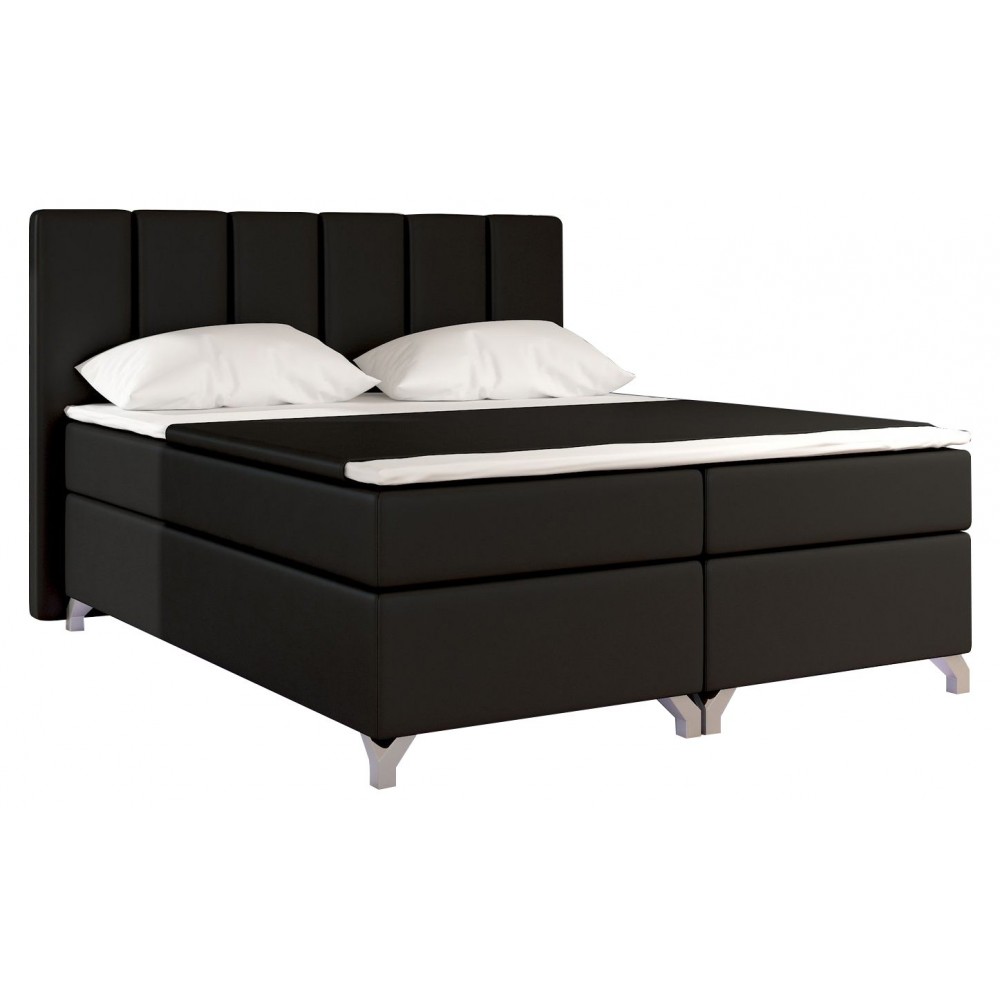 Κρεβάτι Basel-Μαύρο-160 x 200