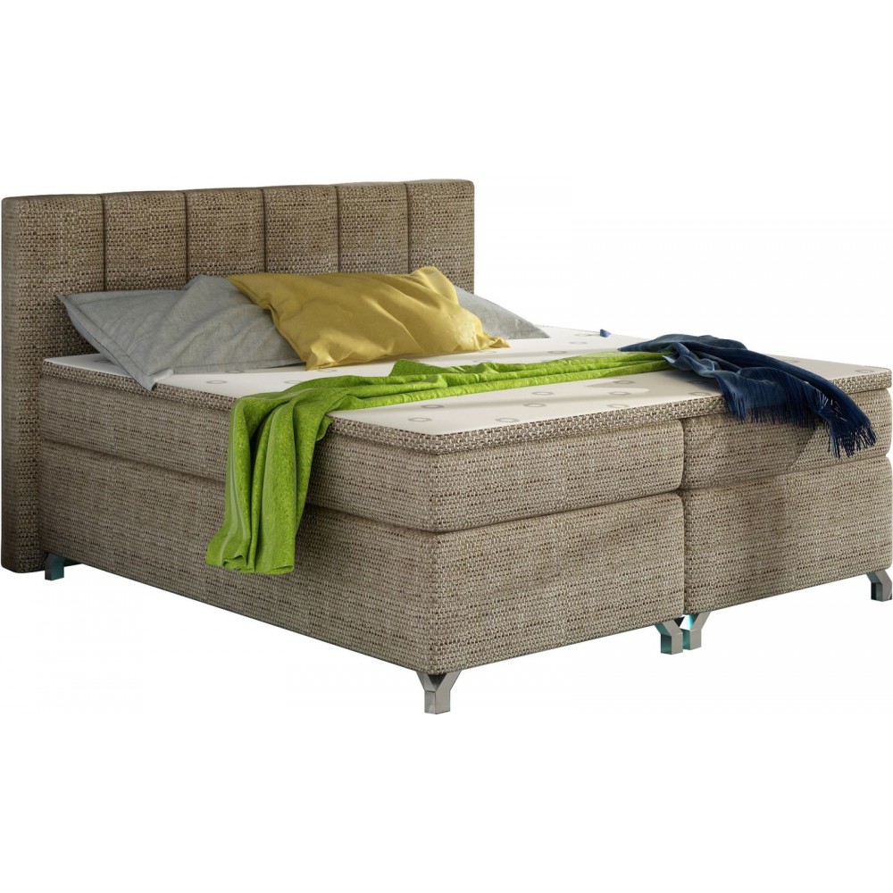 Κρεβάτι Basel-Μόκα-160 x 200