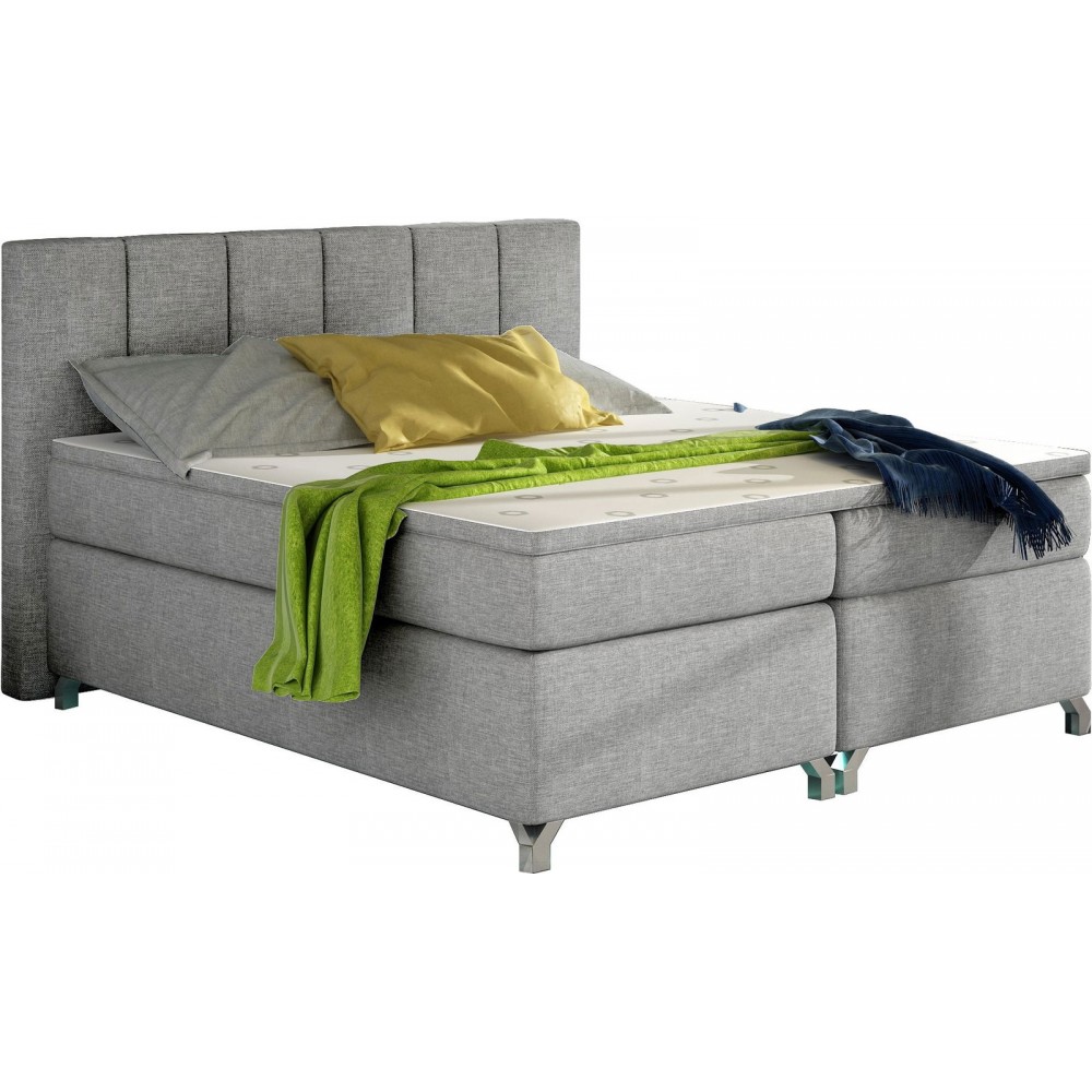 Κρεβάτι Basel-Γκρι-180 x 200