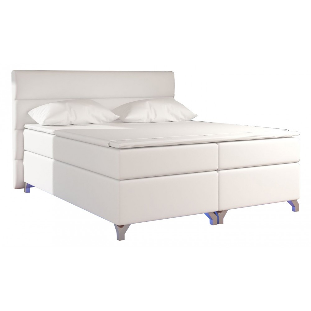 Κρεβάτι Amanda-Λευκό-160 x 200