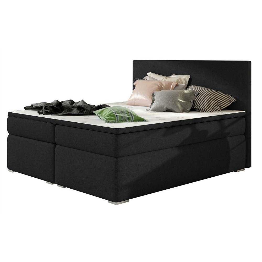 Κρεβάτι Dilo-Μαύρο-160 x 200